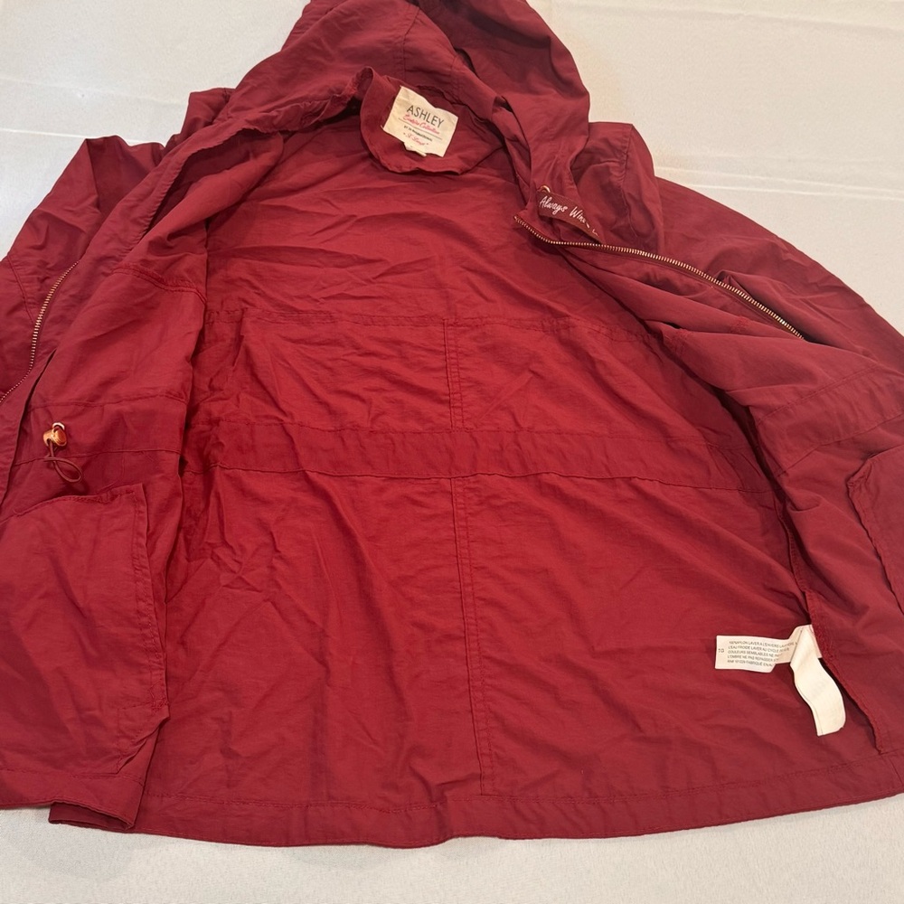 Ashley sunrise Collection lightweight jacket XL, Maroon - Picture 9 of 11